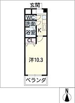 マ　メゾン24  ｜ 愛知県愛西市西條町二町田（賃貸マンション1K・1階・30.00㎡） その2