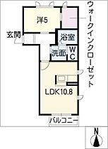 Ｂｅｌｌａｒｂｒｅ  ｜ 愛知県清須市春日弐屋敷（賃貸アパート1LDK・1階・40.91㎡） その2