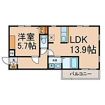 ファシネーションIII 301 ｜ 愛知県江南市赤童子町南山59（賃貸マンション1LDK・3階・46.06㎡） その2