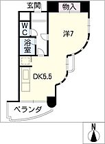 ＳＴクラウン  ｜ 愛知県岩倉市本町門前（賃貸マンション1DK・3階・36.60㎡） その2