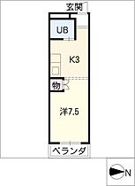 アメニティＳＴＭ  ｜ 愛知県岩倉市中本町西出口（賃貸マンション1K・4階・23.78㎡） その2