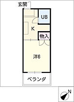 ワコー瑞穂 401 ｜ 愛知県春日井市瑞穂通3丁目88（賃貸マンション1K・4階・23.00㎡） その2