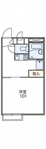 レオパレス美沙花 203｜愛知県春日井市林島町3丁目(賃貸アパート1K・2階・23.18㎡)の写真 その2