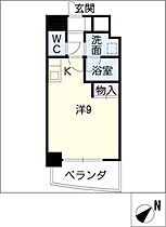 プリミエール篠木  ｜ 愛知県春日井市篠木町5丁目（賃貸マンション1R・2階・26.00㎡） その2