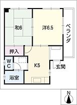 コーポ牧  ｜ 愛知県春日井市柏原町1丁目（賃貸マンション2K・2階・40.50㎡） その2