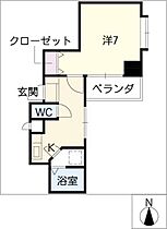 ソフィア  ｜ 愛知県春日井市高蔵寺町3丁目（賃貸マンション1K・7階・24.07㎡） その2