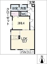 ＳＰＬＥＮＤＩＤＯ　Ｗ棟  ｜ 愛知県春日井市大留町9丁目（賃貸アパート1LDK・2階・45.77㎡） その2