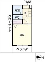 アルプスコート  ｜ 愛知県春日井市高蔵寺町北1丁目（賃貸マンション1K・4階・21.60㎡） その2