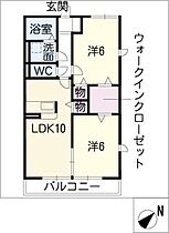 グレーシアＳ  ｜ 愛知県春日井市柏原町1丁目（賃貸アパート2LDK・1階・53.98㎡） その2