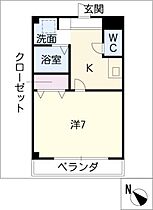 Ｋ・ドミール50  ｜ 愛知県春日井市妙慶町3丁目（賃貸マンション1K・3階・24.12㎡） その2