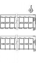 レオパレスプランドール 106 ｜ 愛知県春日井市宮町3丁目12-13（賃貸アパート1K・1階・23.18㎡） その9