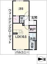 グランパルク松河戸  ｜ 愛知県春日井市松河戸町（賃貸アパート1LDK・2階・42.20㎡） その2