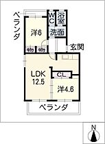 ＥＸＣＥＥＤ－勝川Ｂ棟  ｜ 愛知県春日井市小野町4丁目（賃貸マンション2LDK・3階・56.09㎡） その2