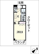 グリーングラス壱番館  ｜ 愛知県春日井市若草通2丁目（賃貸マンション1K・4階・30.54㎡） その2