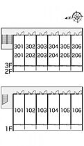 レオパレス小野 204 ｜ 愛知県春日井市小野町6丁目30（賃貸マンション1K・2階・19.87㎡） その12