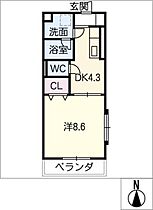 クラスト味美白山  ｜ 愛知県春日井市味美白山町2丁目（賃貸マンション1DK・1階・30.71㎡） その2