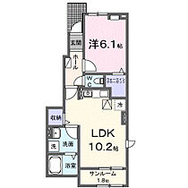 フレジア　I 101 ｜ 愛知県西春日井郡豊山町大字豊場字冨士55（賃貸アパート1LDK・1階・44.02㎡） その2