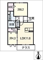 アベニュー・イン豊山  ｜ 愛知県西春日井郡豊山町大字豊場字新栄（賃貸アパート2LDK・1階・48.00㎡） その2