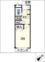 エンピエッソ千鳥橋  ｜ 愛知県東海市名和町一番割上（賃貸マンション1K・2階・27.29㎡） その2