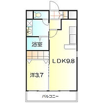 コンフォートGMIII 302 ｜ 愛知県東海市加木屋町東大堀1-3（賃貸マンション1LDK・3階・35.14㎡） その2