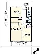 エクセレンス　セイホウ  ｜ 愛知県東海市高横須賀町成宝新田（賃貸マンション2LDK・3階・59.00㎡） その2