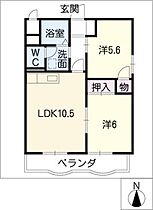 シーサイドコート岳  ｜ 愛知県常滑市新田町3丁目（賃貸マンション2LDK・3階・50.71㎡） その2