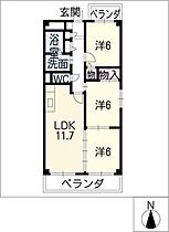 セントクレアージュ  ｜ 愛知県常滑市港町4丁目（賃貸マンション3LDK・1階・65.39㎡） その2