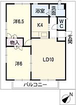 アイビーガーデンＢ棟  ｜ 愛知県常滑市かじま台1丁目（賃貸アパート2LDK・1階・52.17㎡） その2