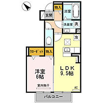 シルキード憩 102 ｜ 愛知県知多市新知字下森22-1（賃貸アパート1LDK・1階・41.33㎡） その2