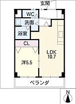 Ｎ＆Ｓ  ｜ 愛知県半田市出口町1丁目（賃貸マンション1LDK・2階・38.89㎡） その2