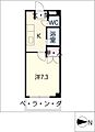ハイツ竹長3階3.8万円