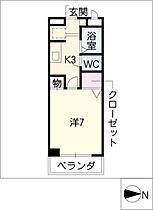 フレンド21  ｜ 愛知県知多郡武豊町字豊成3丁目（賃貸マンション1K・3階・22.00㎡） その2