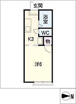 コリーヌハヤシII  ｜ 三重県桑名市大字江場（賃貸マンション1K・1階・19.87㎡） その2