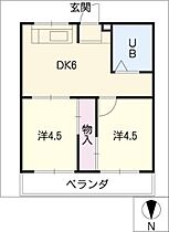 サンリッチ小杉  ｜ 三重県四日市市小杉町（賃貸マンション2DK・3階・31.20㎡） その2