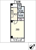 ウエストハイム  ｜ 三重県四日市市西富田町（賃貸マンション1K・2階・29.75㎡） その2