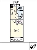 センチュリーかすみ  ｜ 三重県四日市市八田1丁目（賃貸マンション1K・3階・30.60㎡） その2