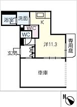 ボワ・アヌール  ｜ 三重県四日市市中川原2丁目（賃貸マンション1R・1階・35.40㎡） その2