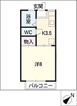 グリーンコーポ伊倉　Ａ棟  ｜ 三重県四日市市伊倉3丁目（賃貸アパート1K・2階・24.71㎡） その2