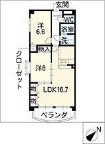 マッシモ　グローリア  ｜ 三重県鈴鹿市三日市南2丁目（賃貸マンション2LDK・1階・63.72㎡） その2