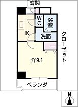 セントリバーヒルズ江戸橋  ｜ 三重県津市江戸橋1丁目（賃貸マンション1K・2階・30.70㎡） その2