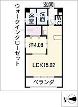 スクエア西丸之内  ｜ 三重県津市西丸之内（賃貸マンション1LDK・6階・45.12㎡） その2