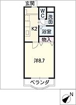 ＳＡＴＵユーアイ  ｜ 三重県津市一身田中野（賃貸マンション1K・4階・28.05㎡） その2