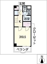 Ｅｎａｍユーアイ  ｜ 三重県津市一身田中野（賃貸マンション1K・4階・32.80㎡） その2