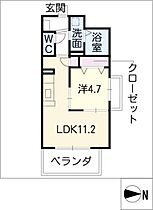 Ｍ’ｓ　ＦＩＯＲＥ  ｜ 三重県津市桜橋2丁目（賃貸マンション1LDK・9階・40.50㎡） その2