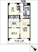 エクセル  ｜ 三重県松阪市大口町（賃貸マンション3LDK・5階・72.29㎡） その2