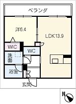 SHAMAISON MATSUSAKACASTLE  ｜ 三重県松阪市鎌田町（賃貸マンション1LDK・3階・47.60㎡） その2