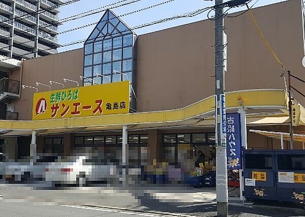 画像22:【スーパー】サンエース 亀島店まで526ｍ