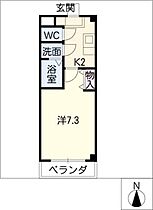 シンビリア亀島  ｜ 愛知県名古屋市中村区井深町（賃貸マンション1K・2階・24.00㎡） その2