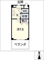 ＡＩＨＯビル  ｜ 愛知県名古屋市千種区小松町7丁目（賃貸マンション1K・4階・22.50㎡） その2