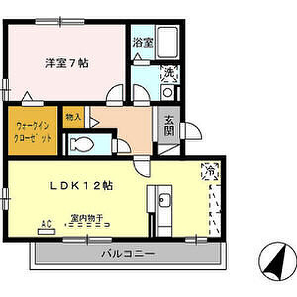 パークコート向陽町 302｜愛知県名古屋市千種区向陽町2丁目(賃貸アパート1LDK・3階・47.59㎡)の写真 その2